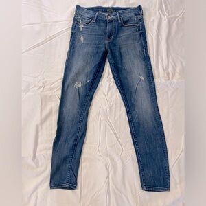 MOTHER distressed jeans